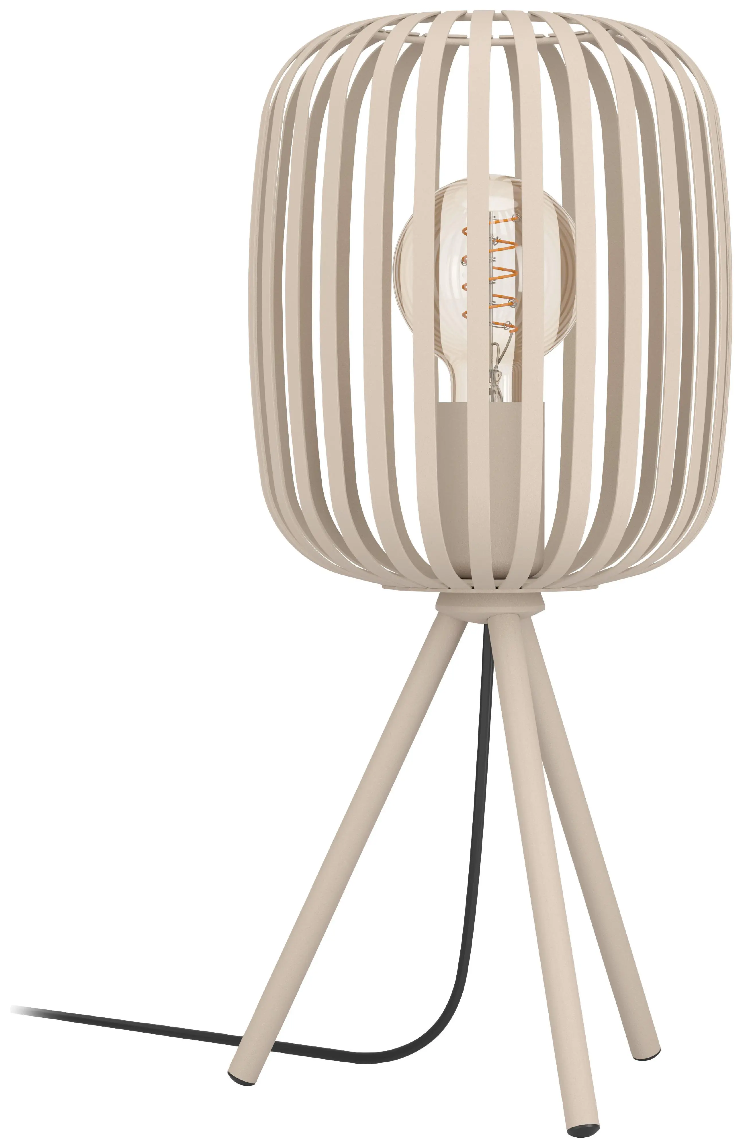 Eglo Tischleuchte Romazzina sand 43,5 x 20 cm