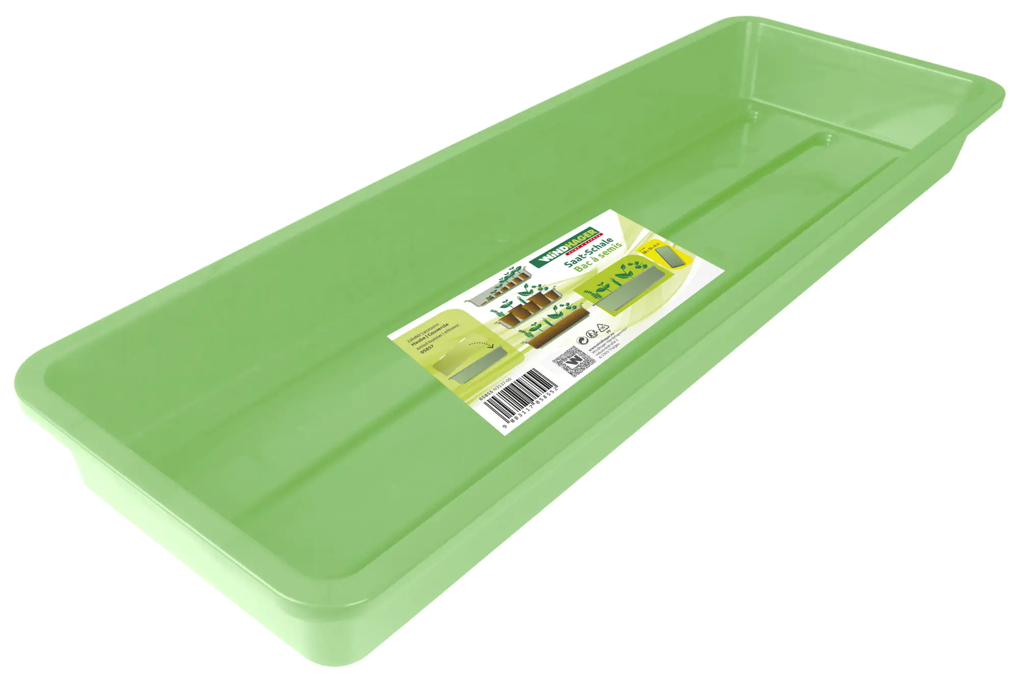9003117058552_1 Windhager Saatschale 58 x 19 x 6 cm grün