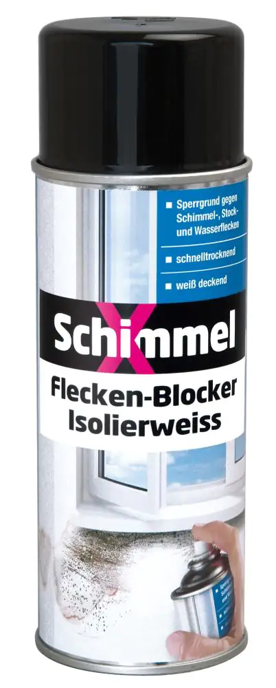 Schimmel X Flecken-Blocker Isolierweiß 400 ml