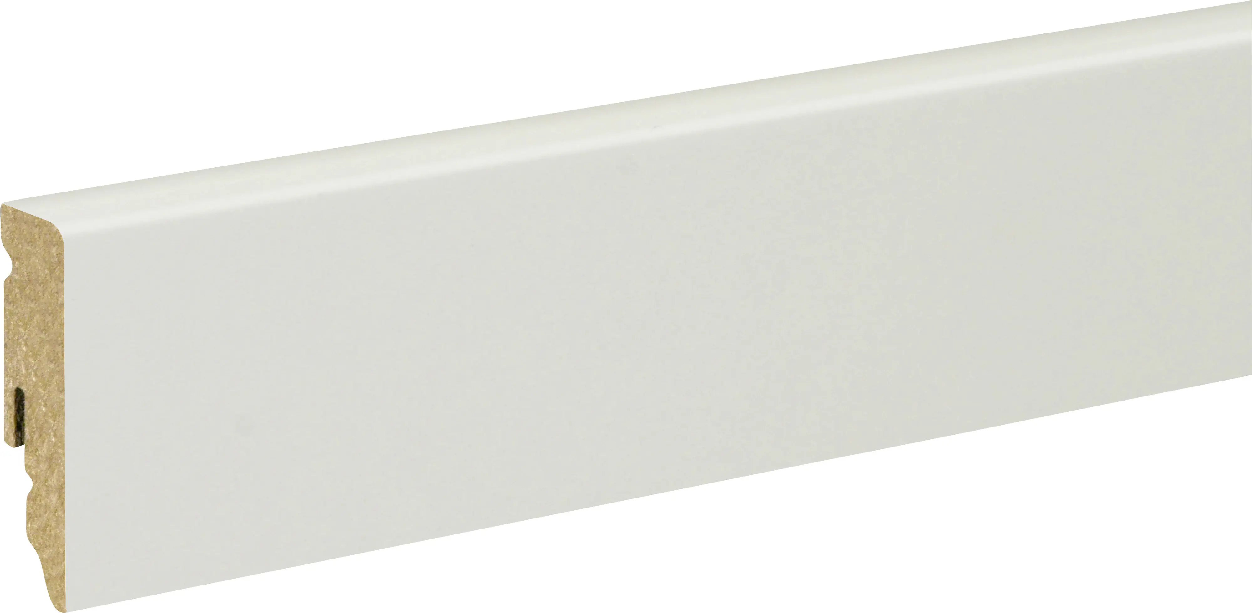 Neuhofer Fußleiste 240 cm x 58 x 15 mm weiß