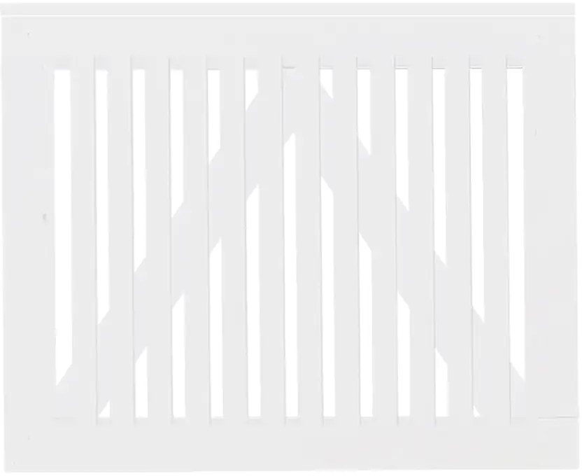 Plus Tor Sendai 100 x 80 cm RAL 9010 Weiß