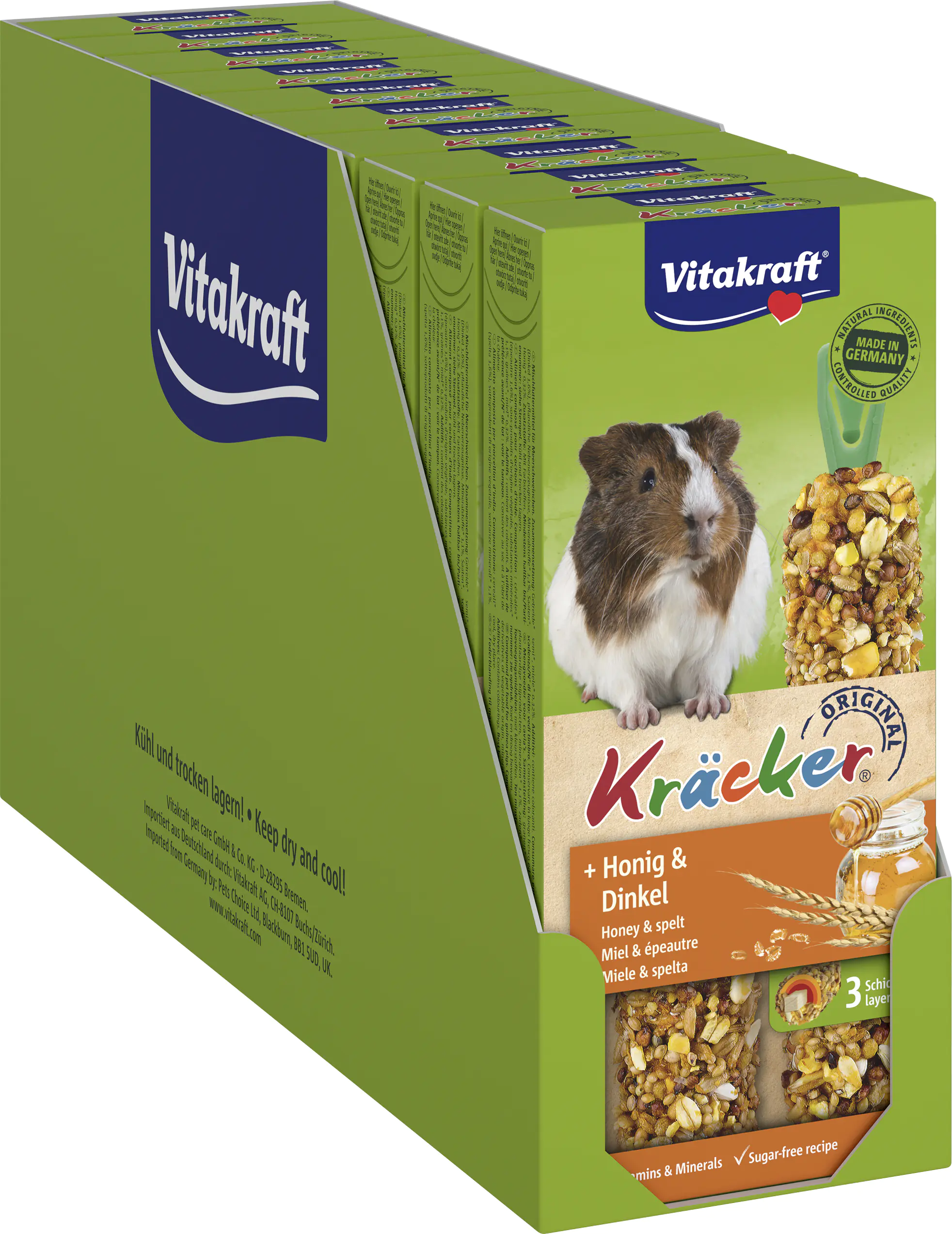 Vitakraft Kräcker® Honig & Dinkel 2 Stück / 112 g