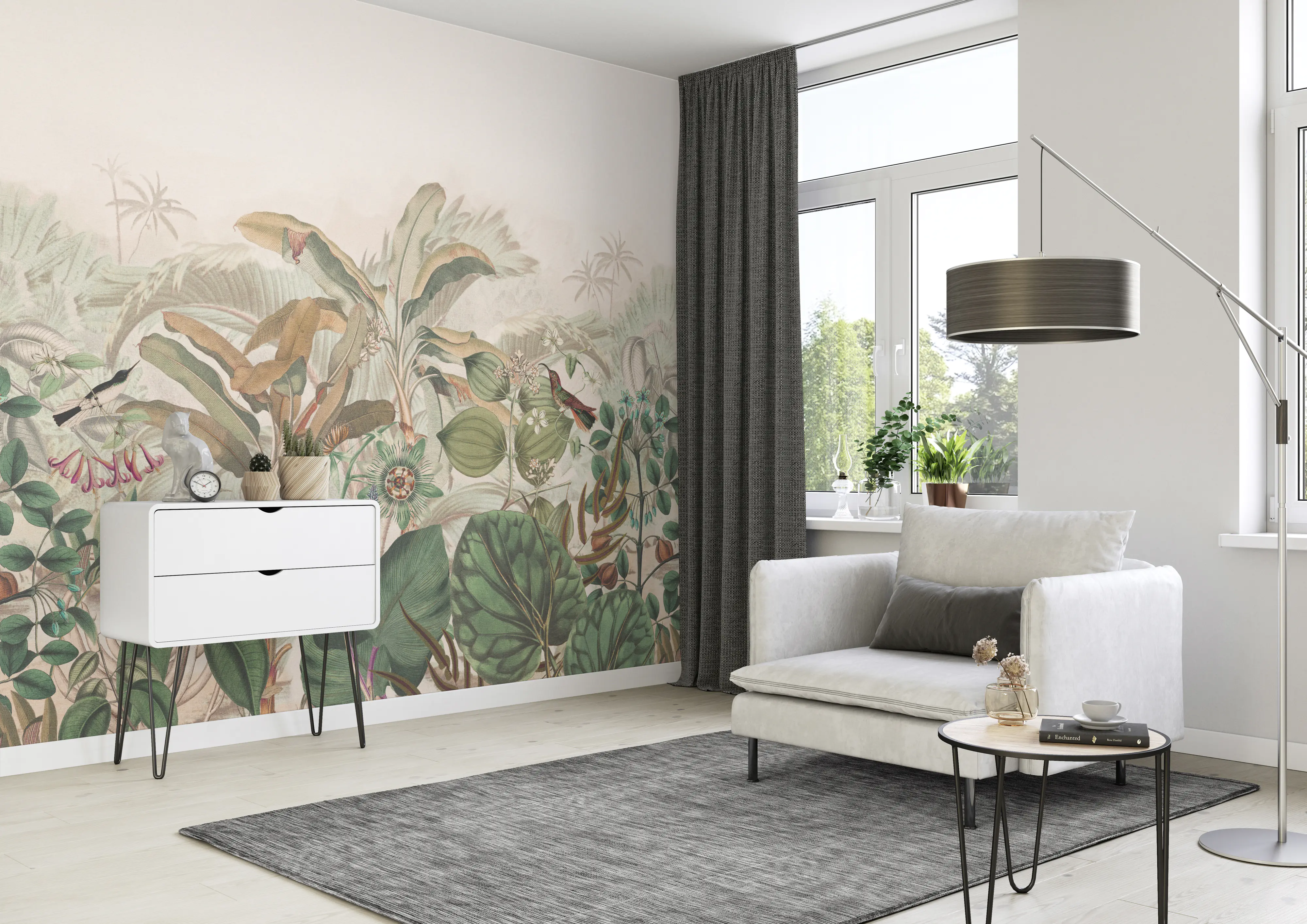 Rasch Vlies Fototapete 543667 Rot-Terra Muster & Motive 3 m x 3,18 m