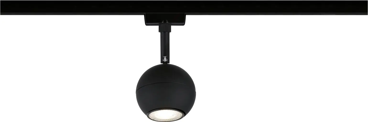 Paulmann URail Einzelspot Tup schwarz matt GU10 