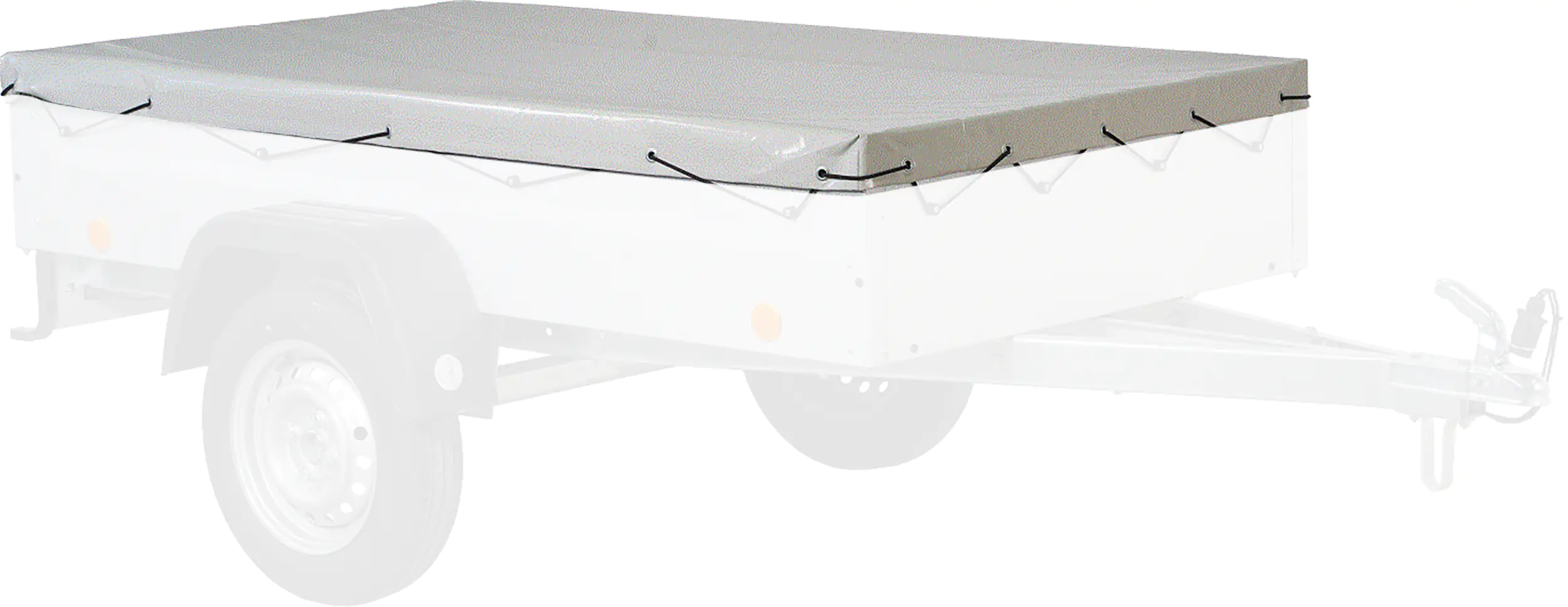 TPV Flachplane für EU2, EB2 grau