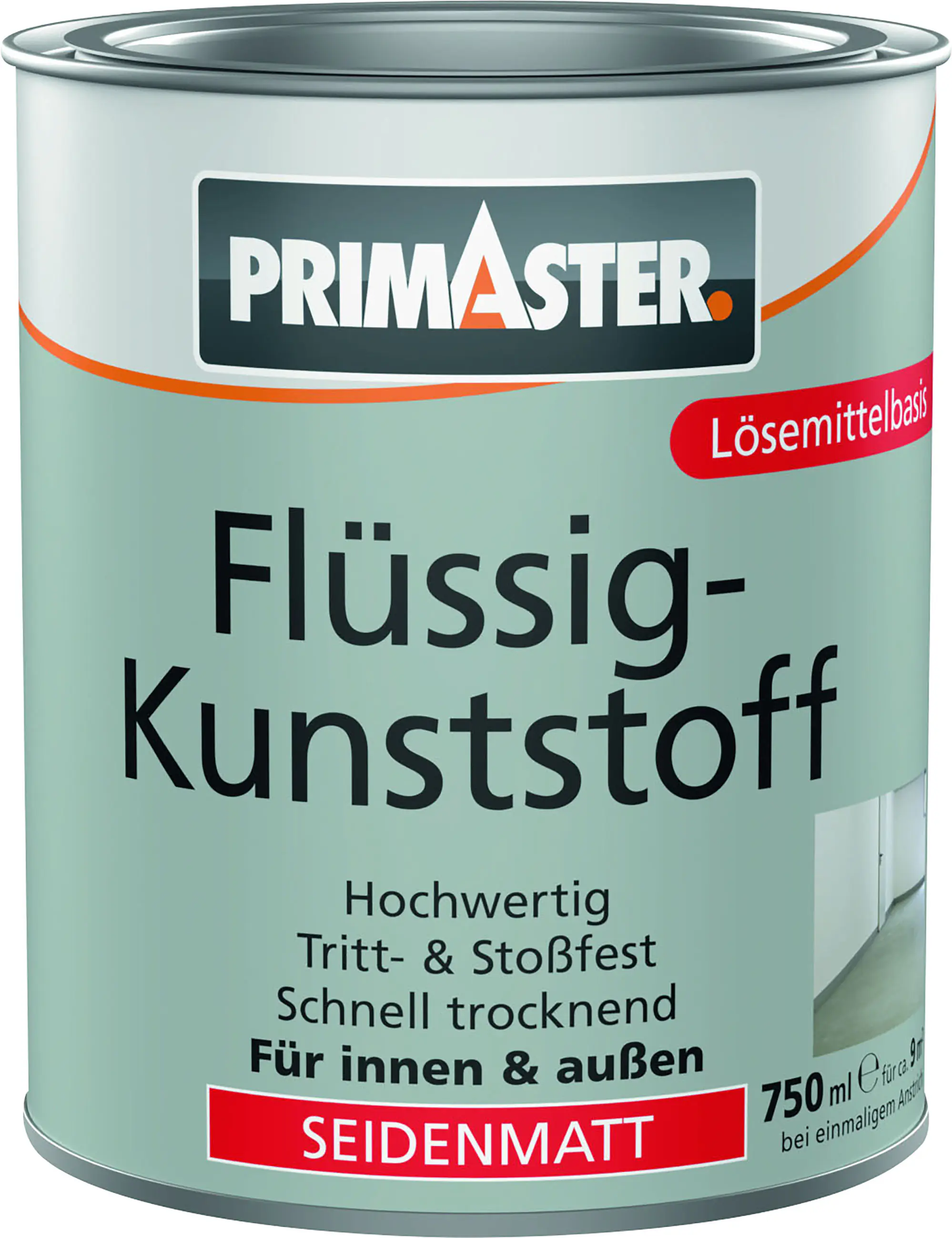 Primaster Flüssigkunststoff seidenmatt 750 ml lichtgrau Primaster Flüssigkunststoff seidenmatt 750 ml lichtgrau