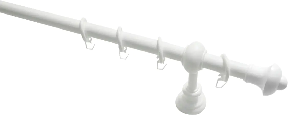 Gardinia Stilgarnitur Bifo Ø 28 mm, weiß, 250 cm