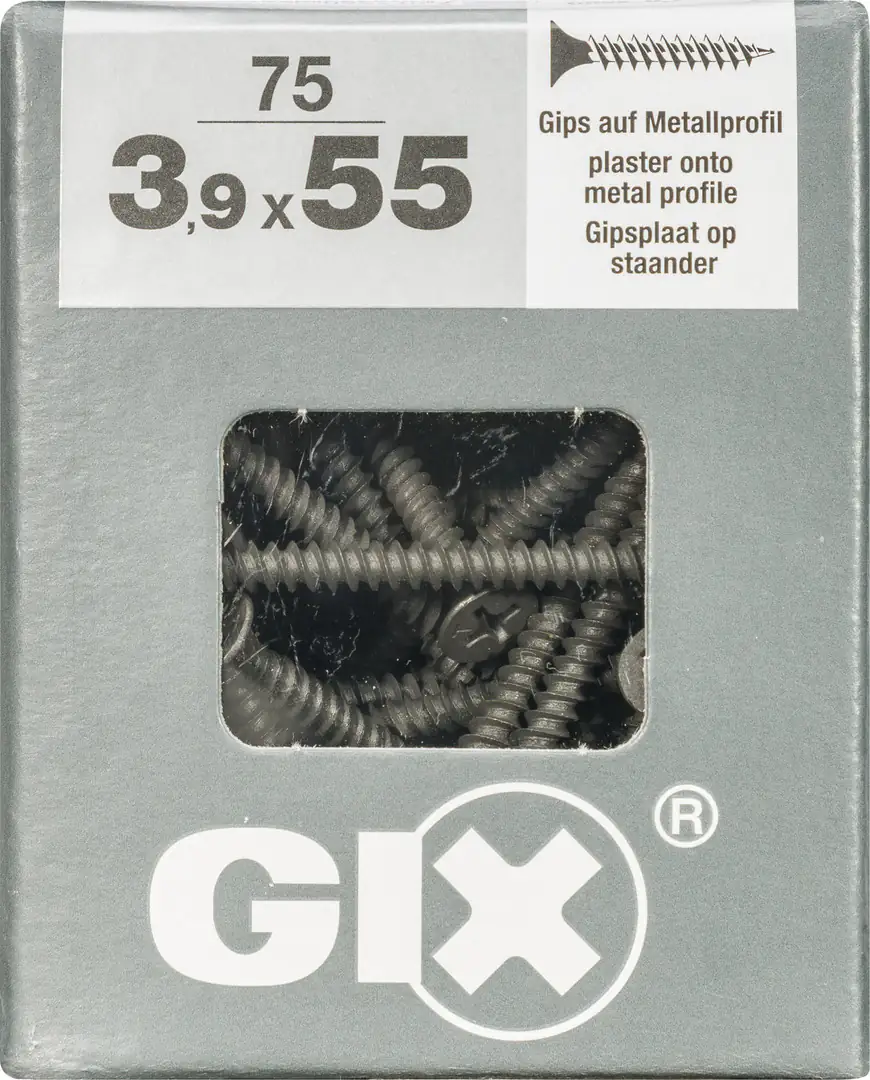 Spax Schnellbauschrauben 3.9 x 55 mm PH 2 - 75 Stk. Spax Schnellbauschrauben 3.9 x 55 mm PH 2 - 75 Stk.
