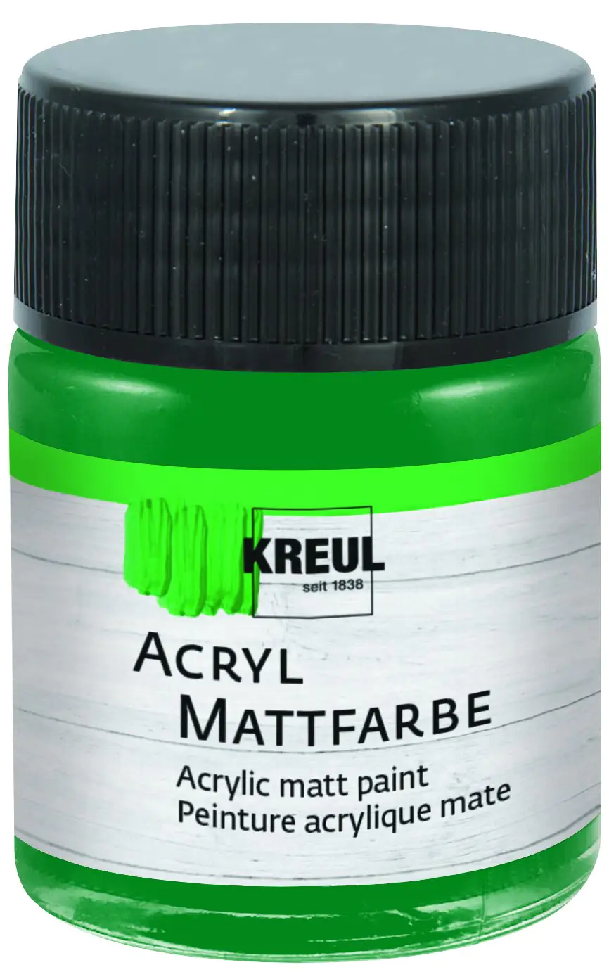 Kreul Acryl Mattfarbe grün 50 ml