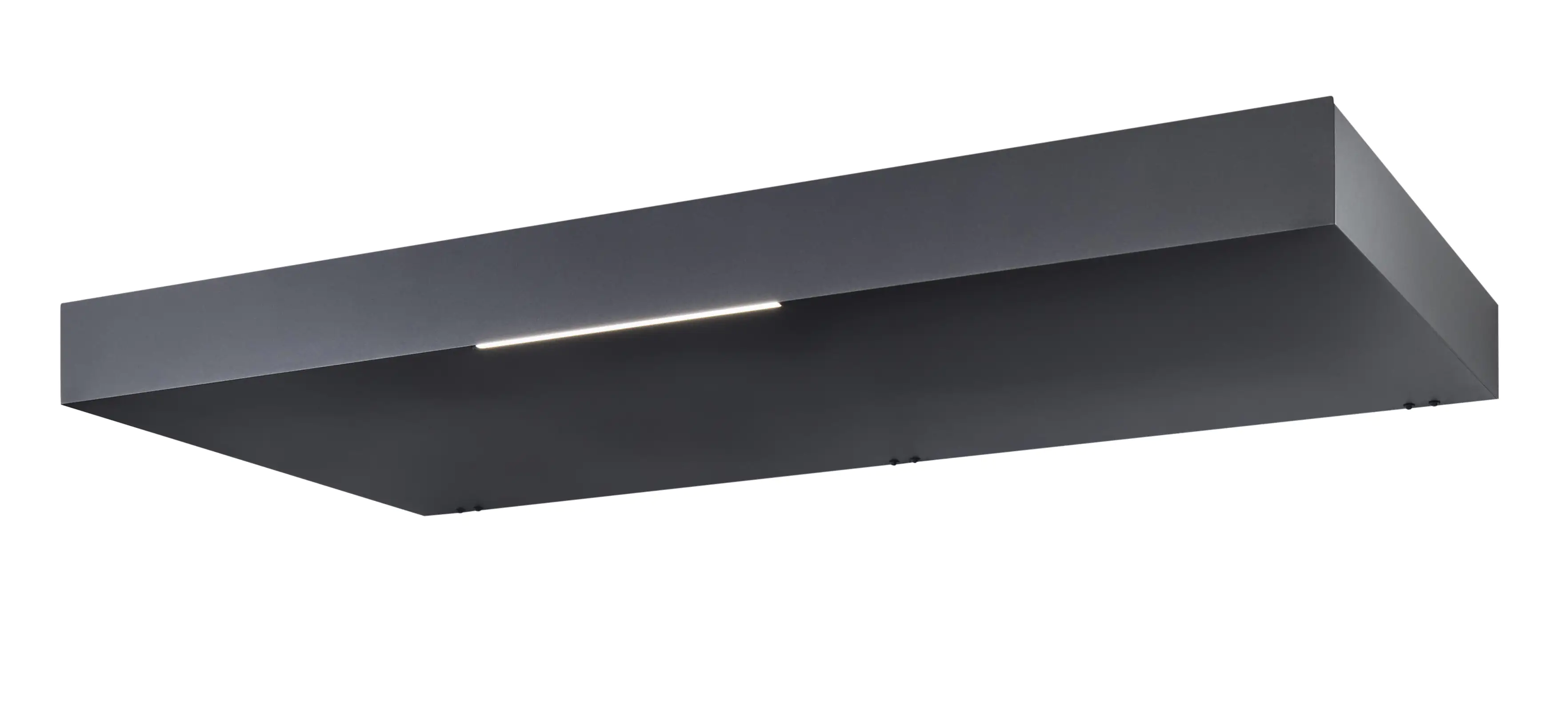 Gutta Rechteckvordach BS 200 x 90 x 15 cm anthrazit