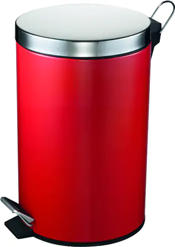 TrendLine Tretabfalleimer 12 L rot