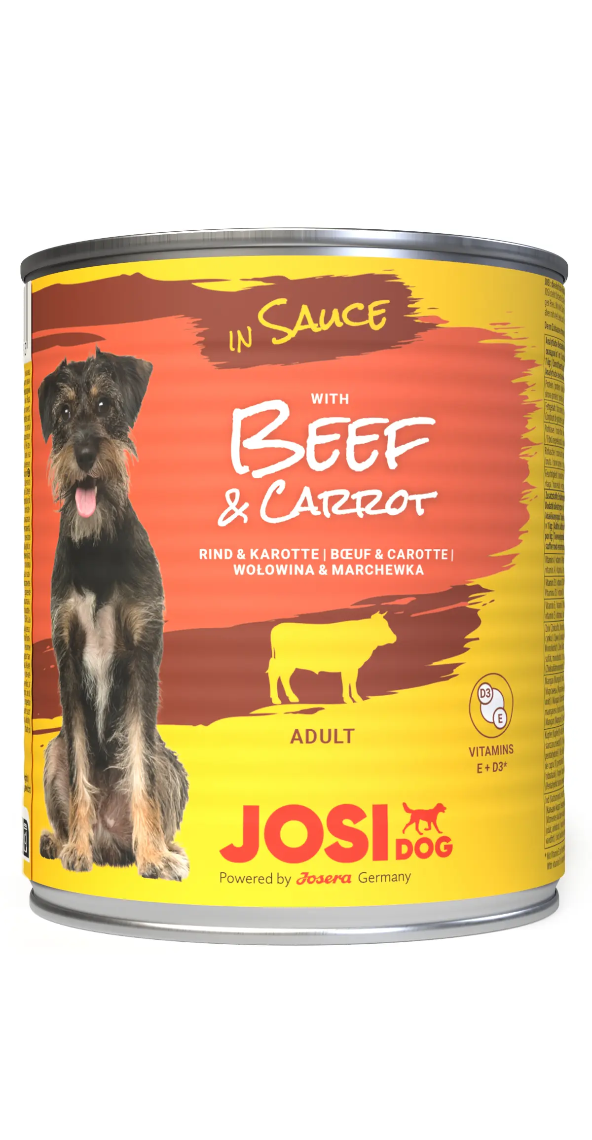 Josera JosiDog Hundefutter Rind & Karotte in Sauce 830 g Josera JosiDog Hundefutter Rind & Karotte in Sauce 830 g