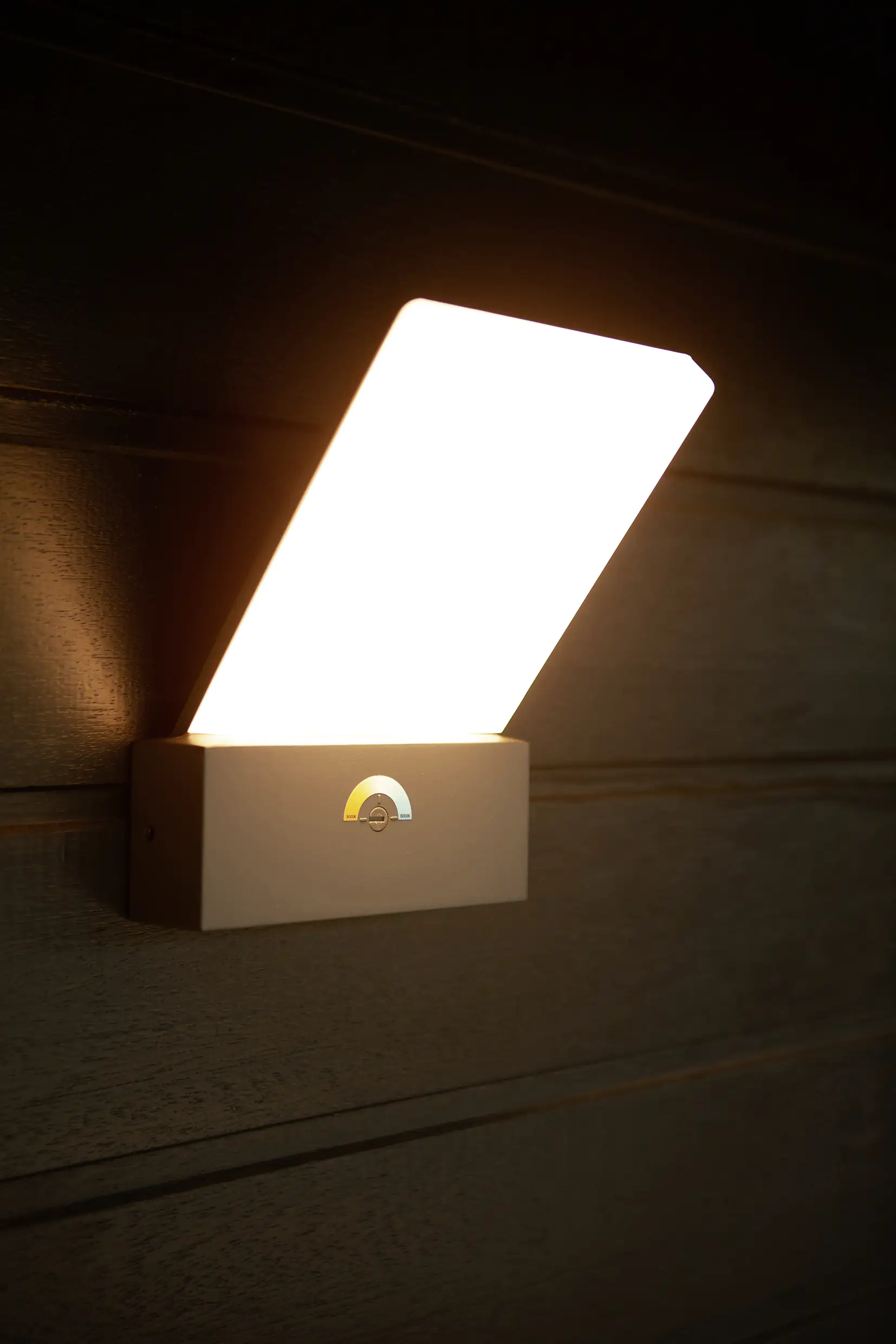 Lutec LED Wandleuchte Pano anthrazit IP54