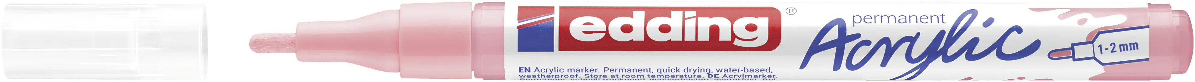 edding 5300 Acrylmarker fein edel mauve  1 - 2 mm