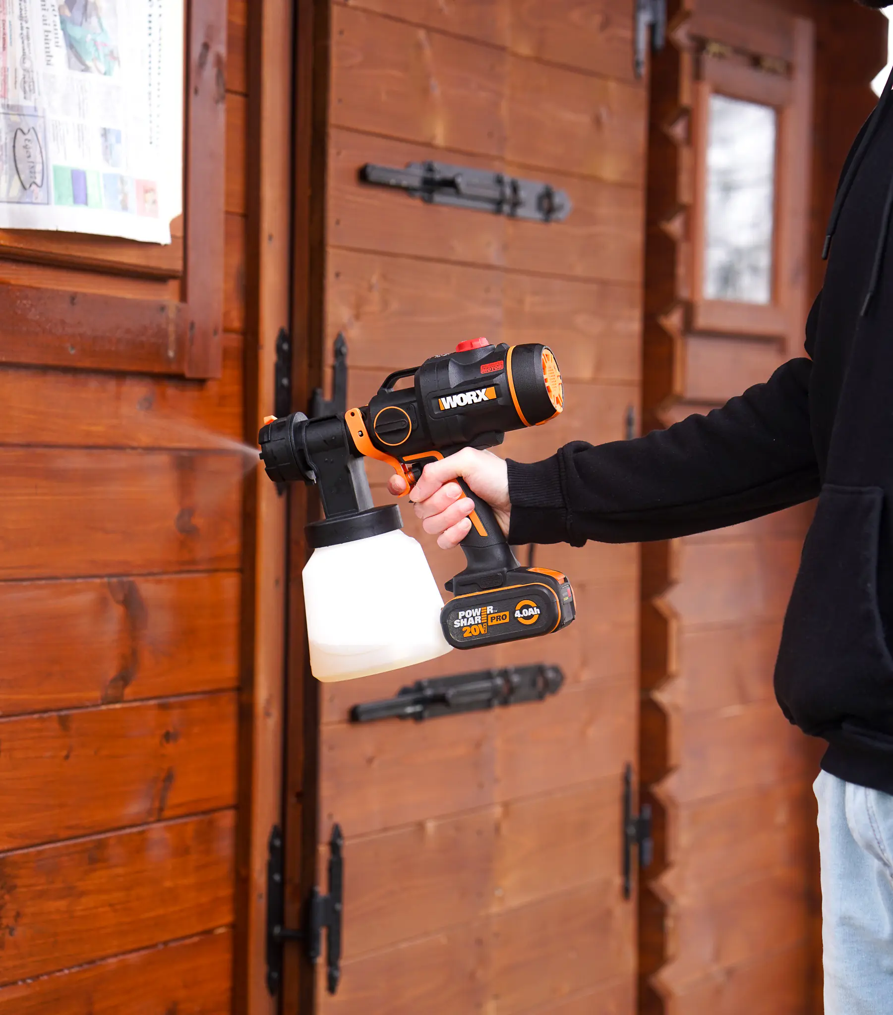 Worx NITRO Akku-Farbsprühgerät WX020.9 20 V Solo Worx NITRO Akku-Farbsprühgerät WX020.9 20 V Solo