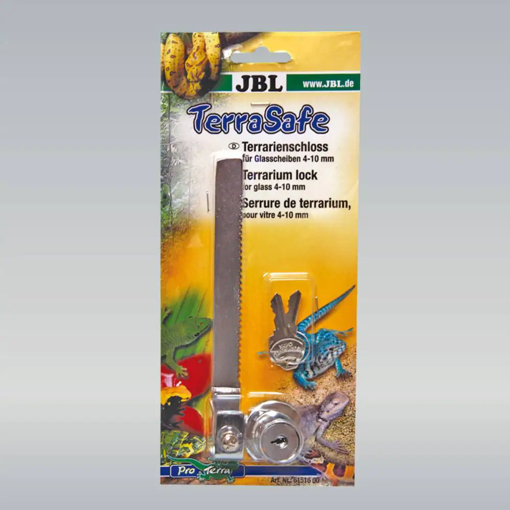 JBL TerraSafe Schloss für die Terrarienscheibe JBL TerraSafe Schloss für die Terrarienscheibe