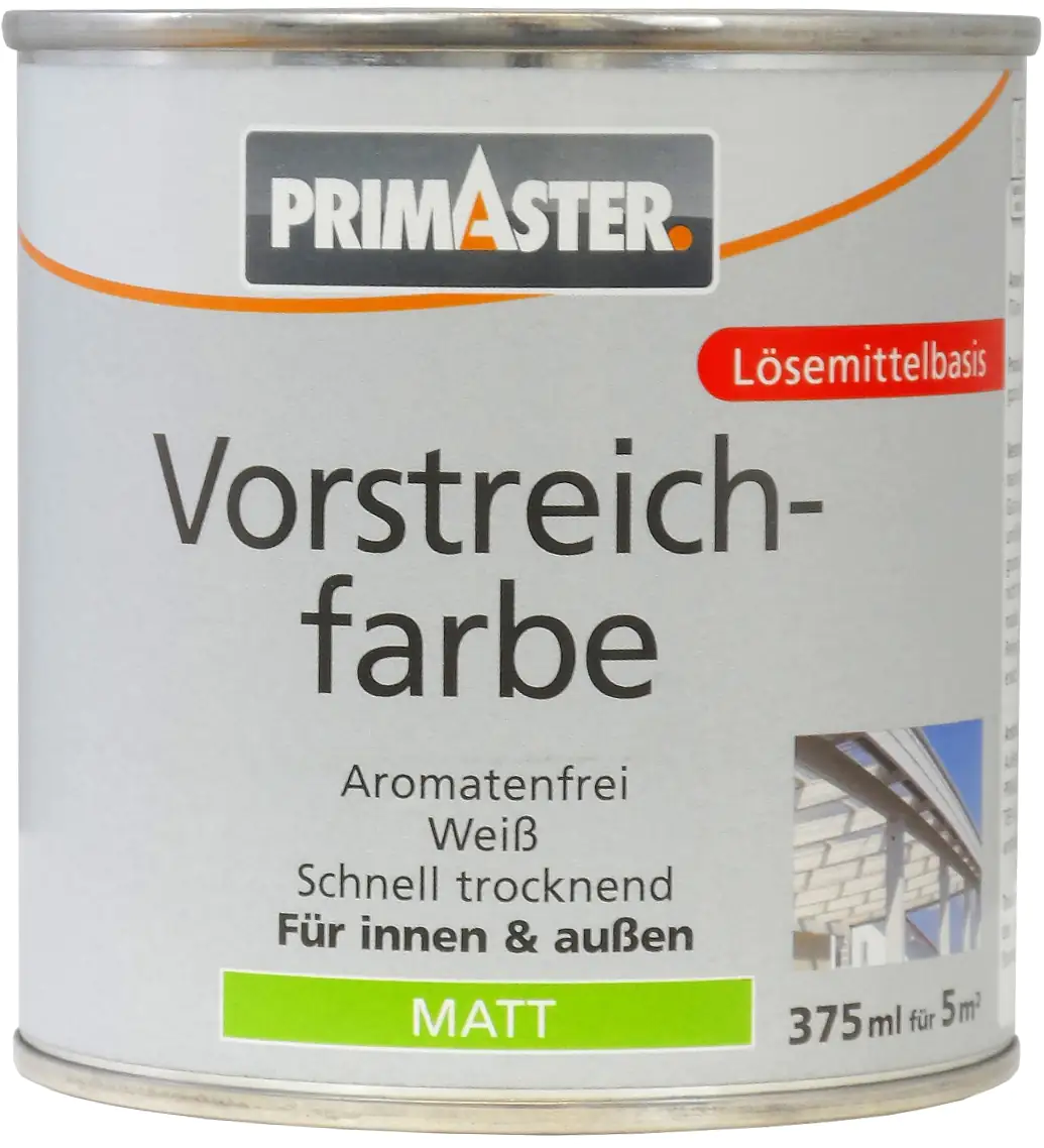Primaster Vorstreichfarbe 375 ml weiß matt Primaster Vorstreichfarbe 375 ml weiß matt