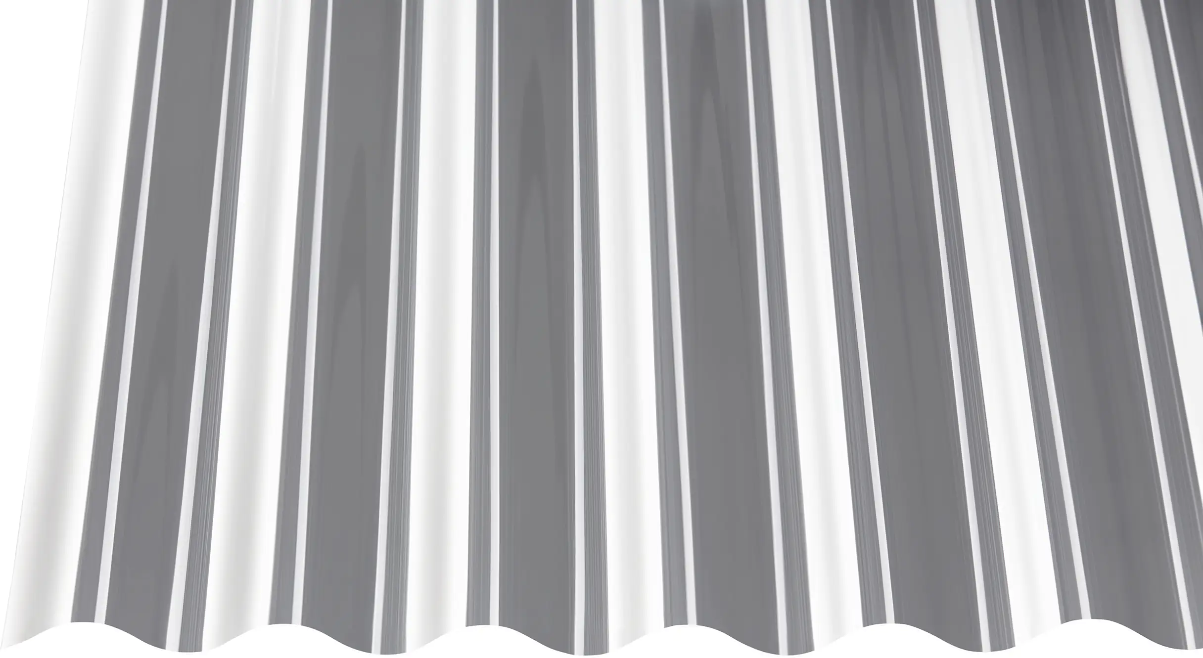 Gutta Wellplatte Sinus 76/18 200 x 90 cm 0,5 mm klar