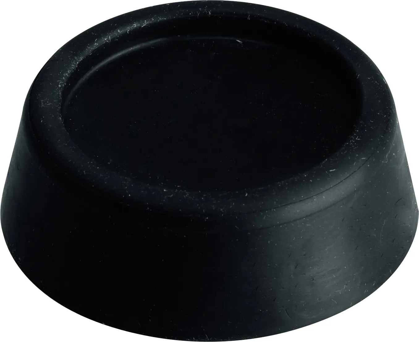 Hettich Waschmaschinenuntersetzer Kunststoff Ø 45 mm schwarz - 4 Stück