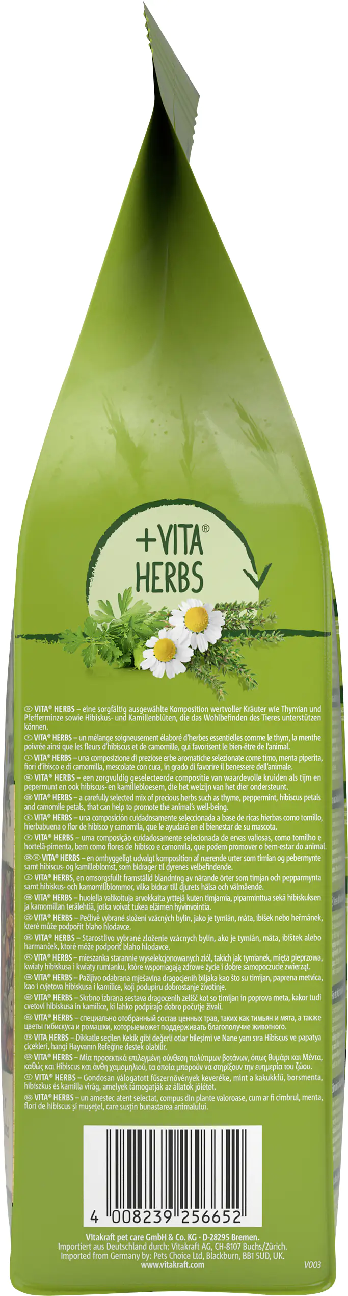 Vitakraft Zwergkaninchenfutter Menu Vital ZK 5 kg Vitakraft Zwergkaninchenfutter Menu Vital ZK 5 kg