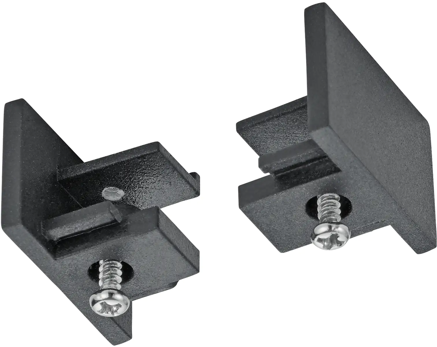 Trio Leuchten Endkappen DUOline für Schienen schwarz matt 2er-Set Trio Leuchten Endkappen DUOline für Schienen schwarz matt 2er-Set