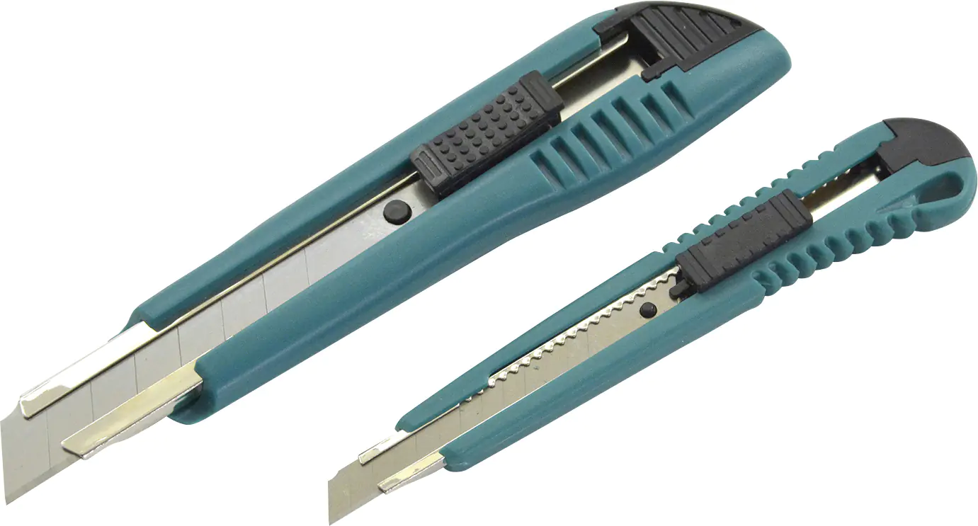 Nespoli Cutter-Set 6-teiliges mit 9 mm & 18 mm Abbrechmessern inkl. Ersatzklingen Nespoli Cutter-Set 6-teiliges mit 9 mm & 18 mm Abbrechmessern inkl. Ersatzklingen