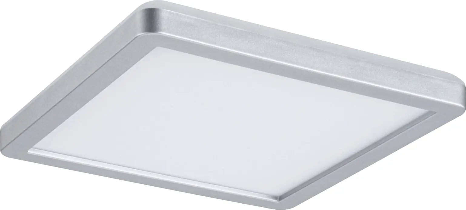 Paulmann LED Panel Atria Shine chrom-matt 19 x 19 cm warmweiß