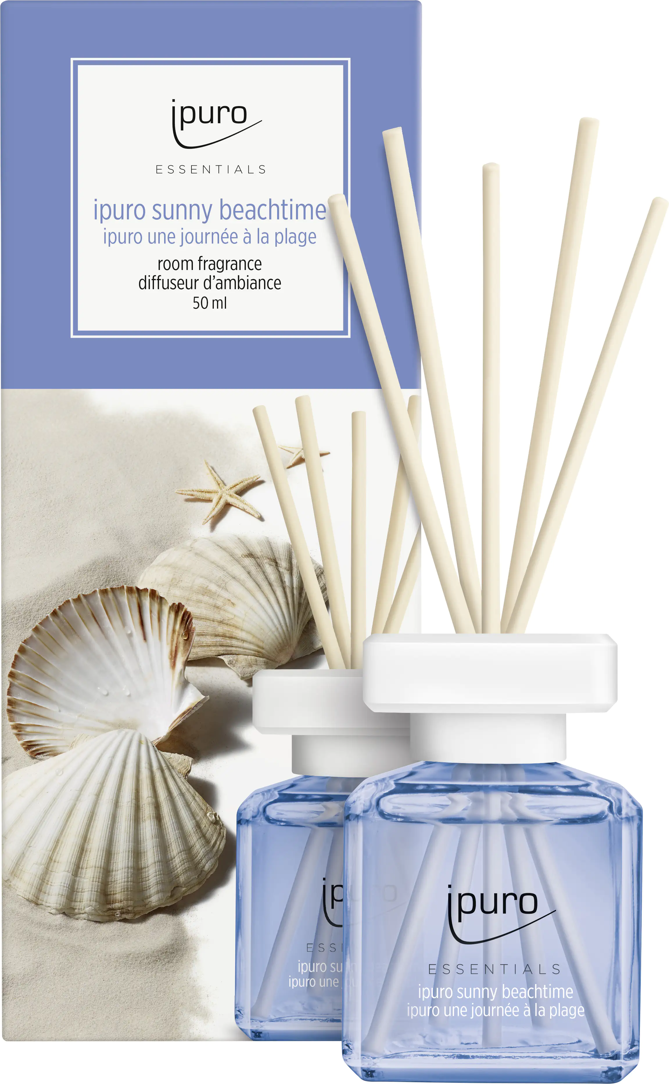 ipuro ESSENTIALS Raumduft Sunny Beachtime 50 ml