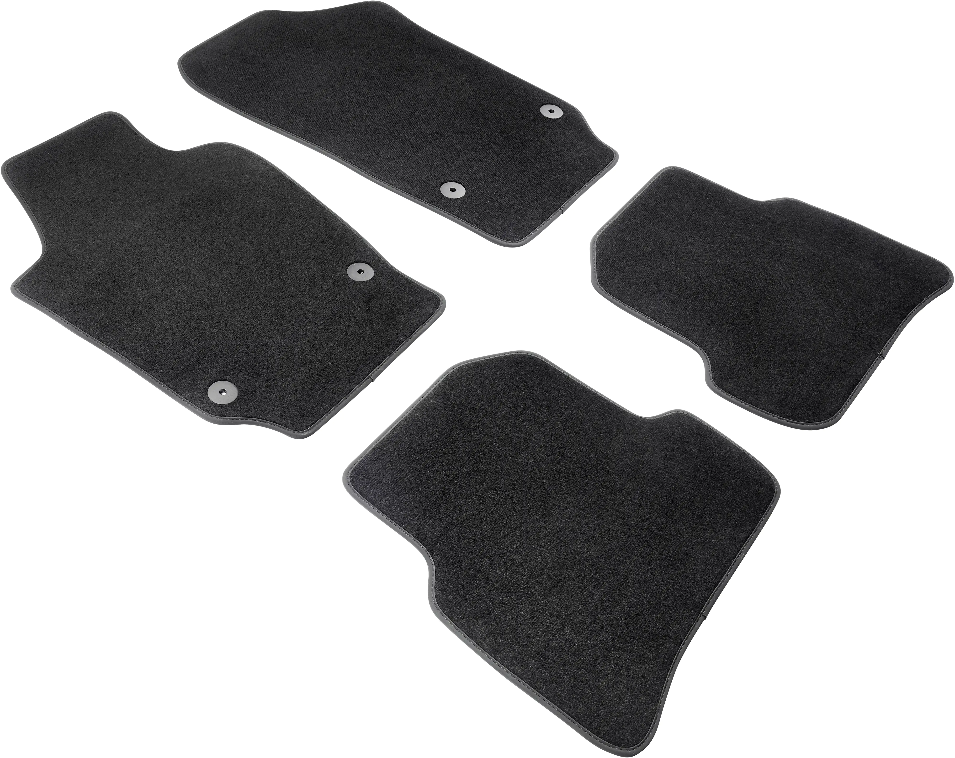 Walser Passform Fußmatten Premium für VW Polo V (6R1/6C1) Bj 03/2009-2017 4-teilig Walser Passform Fußmatten Premium für VW Polo V (6R1/6C1) Bj 03/2009-2017 4-teilig