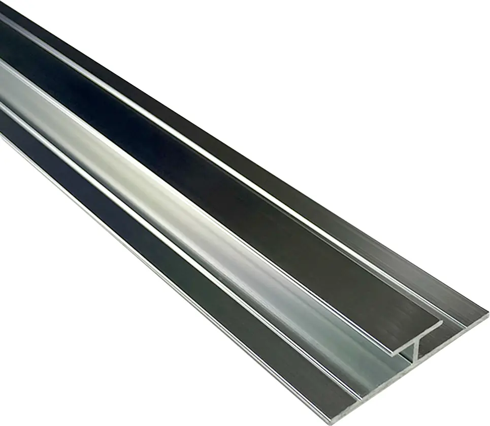 Wetwall Profil H-Verbindung 244 cm Alu poliert