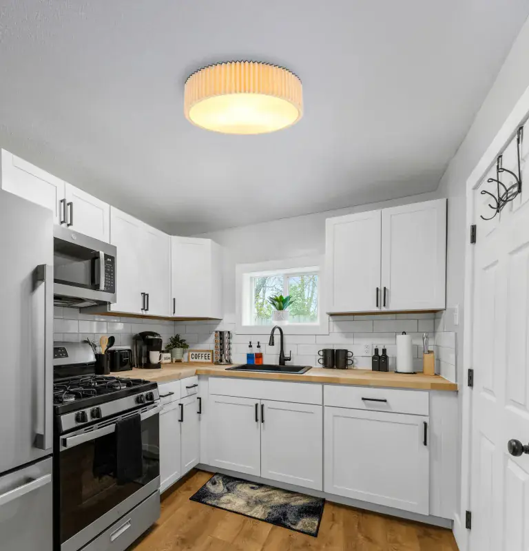 Globo Deckenleuchte Page 43 x 13 cm Ø x H weiß matt