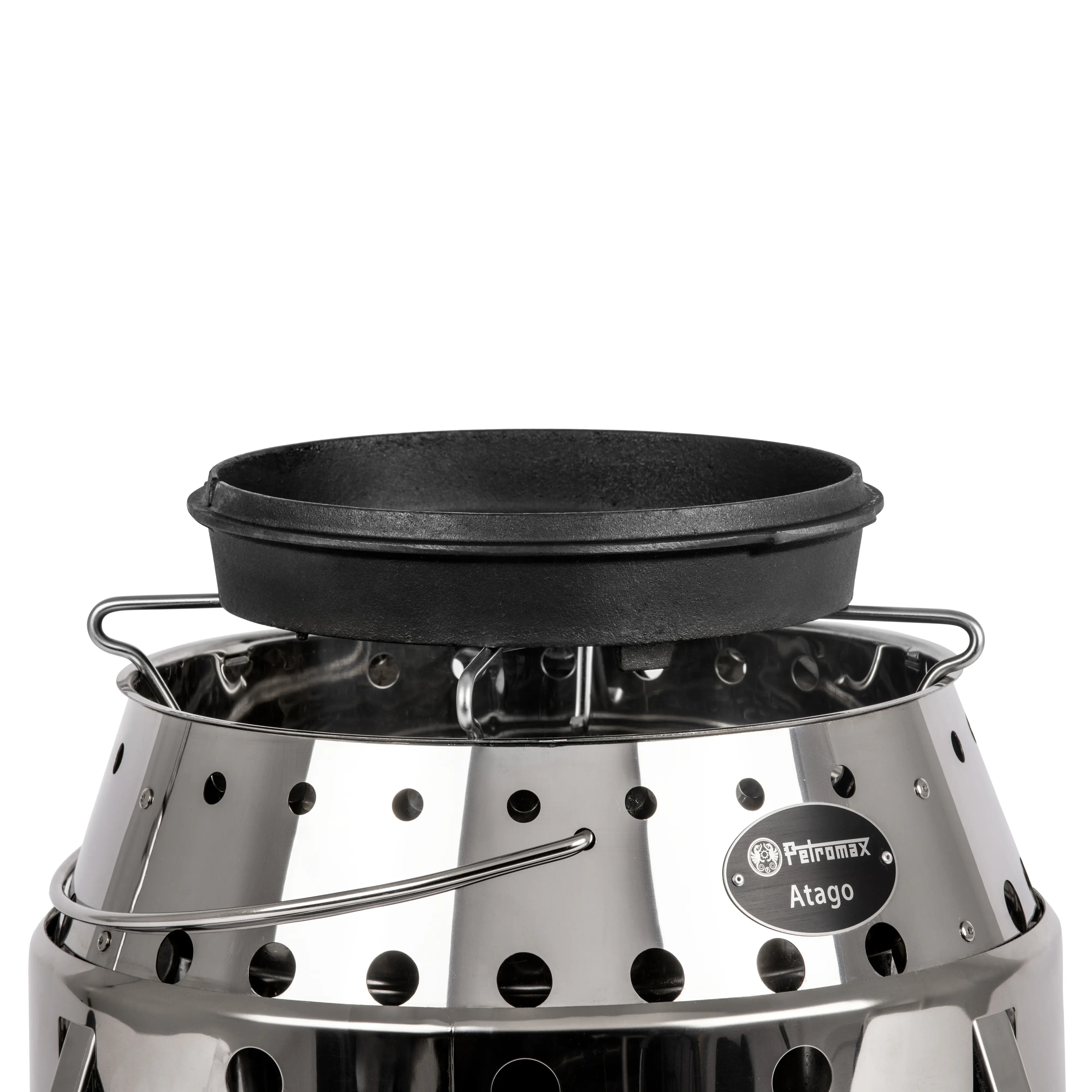 Petromax Kochkreuz für Holzkohlegrill Atago aus Edelstahl