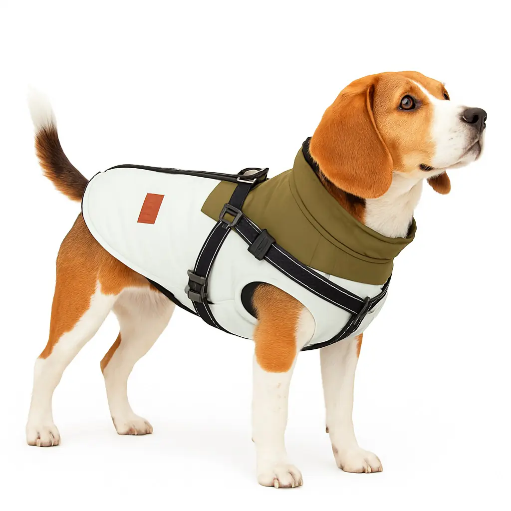 Nobby Hundemantel Jona 2 in 1 hellgrün