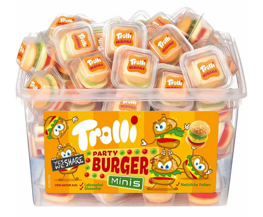 Trolli mini Burger 60x10 g