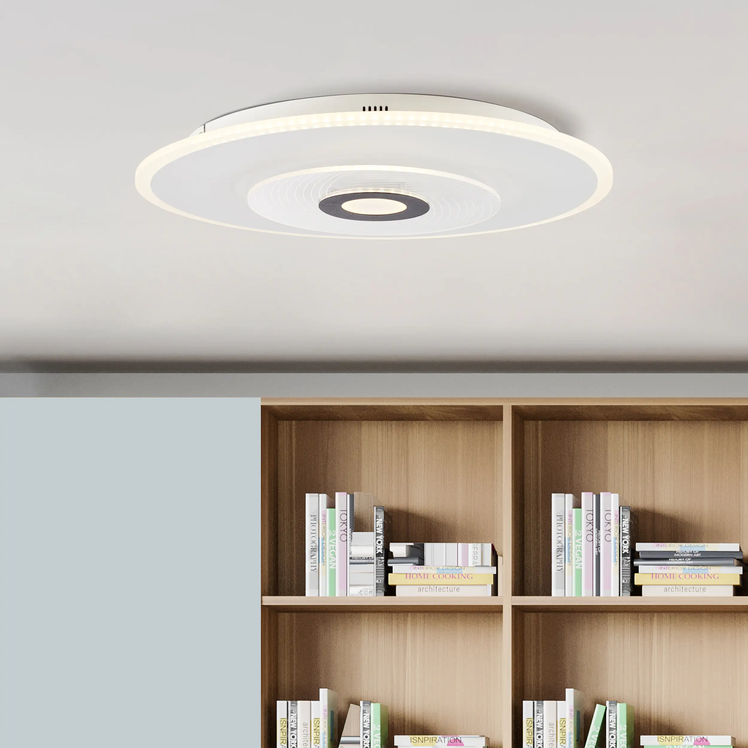 4004353385209_4 Brilliant CCT LED Deckenleuchte Peron 32 W dimmbar Ø 47,5 cm weiß