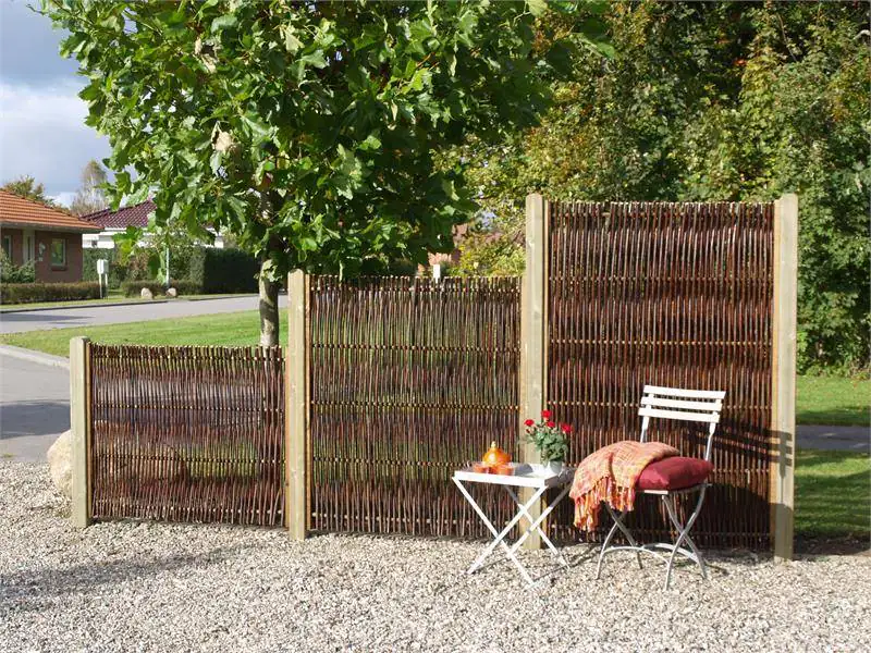 Plus Zaunelement Luxus Weide 120 x 140 cm