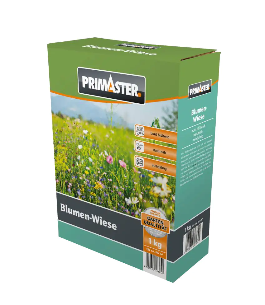 Primaster Blumenwiese 1 kg für ca. 65 m² Primaster Blumenwiese 1 kg für ca. 65 m²