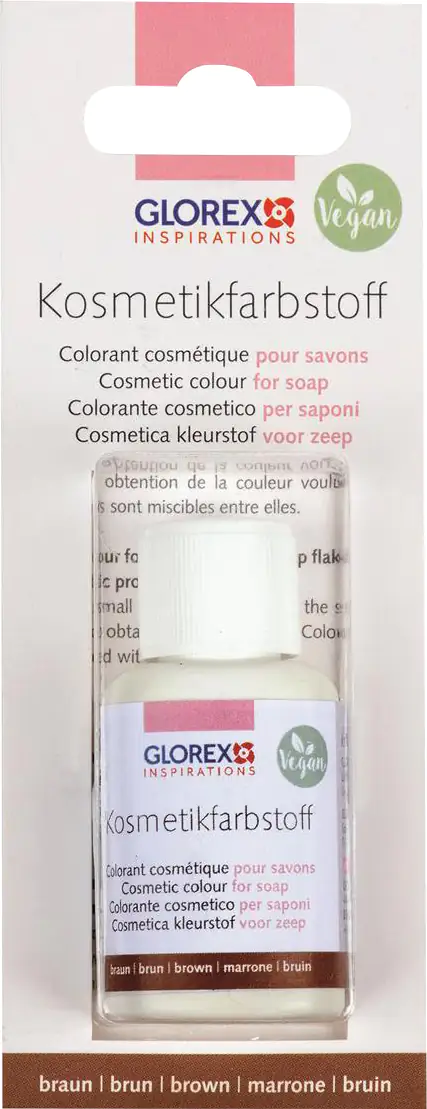 Glorex Seifen-Kosmetik-Farbstoff braun 20 ml