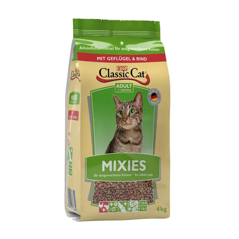 Classic Cat Mixies Geflügel und Rind 4 kg Adult