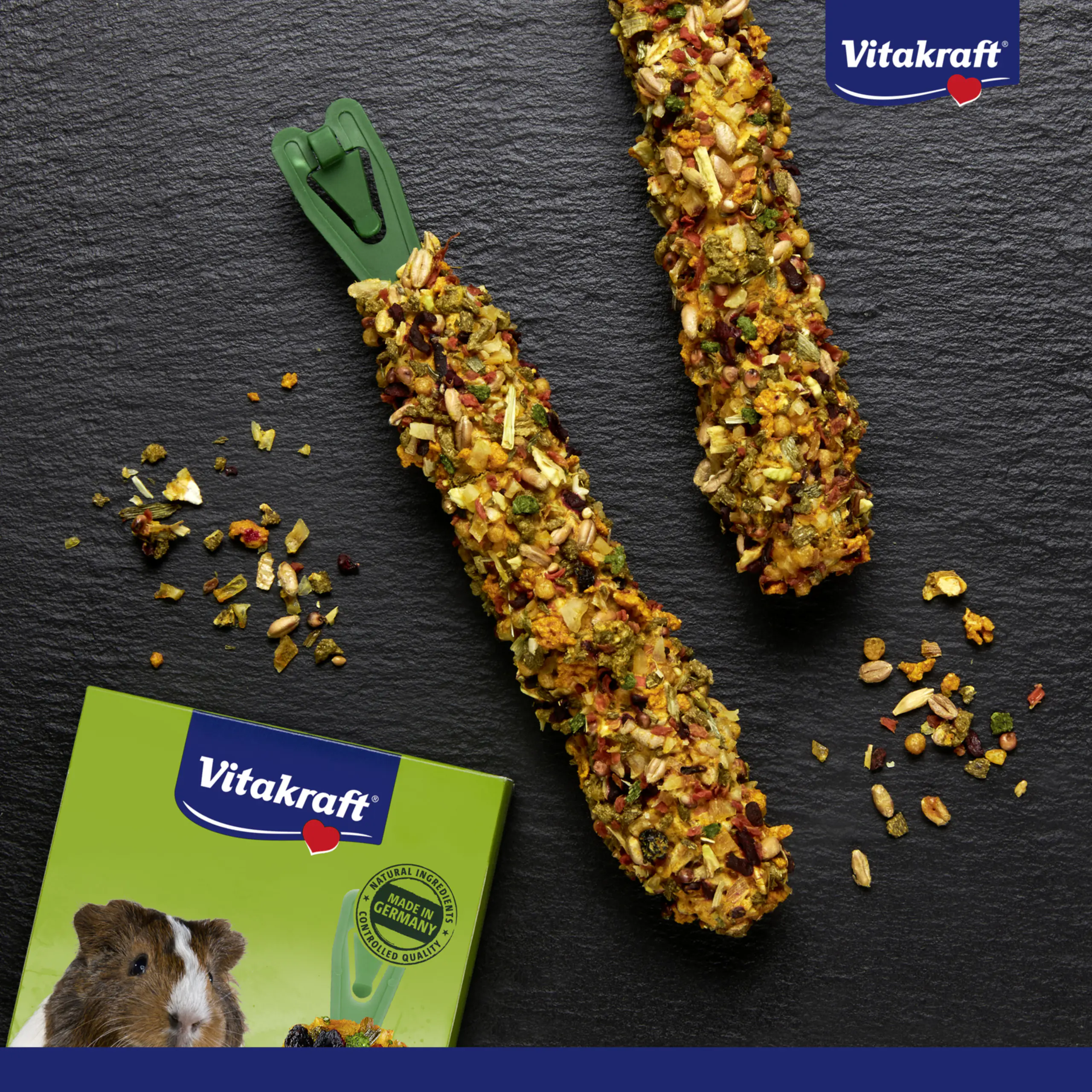Vitakraft Nagerfutter Snack Kräcker 112 g Gemüse & Rote Beete 2 Stück