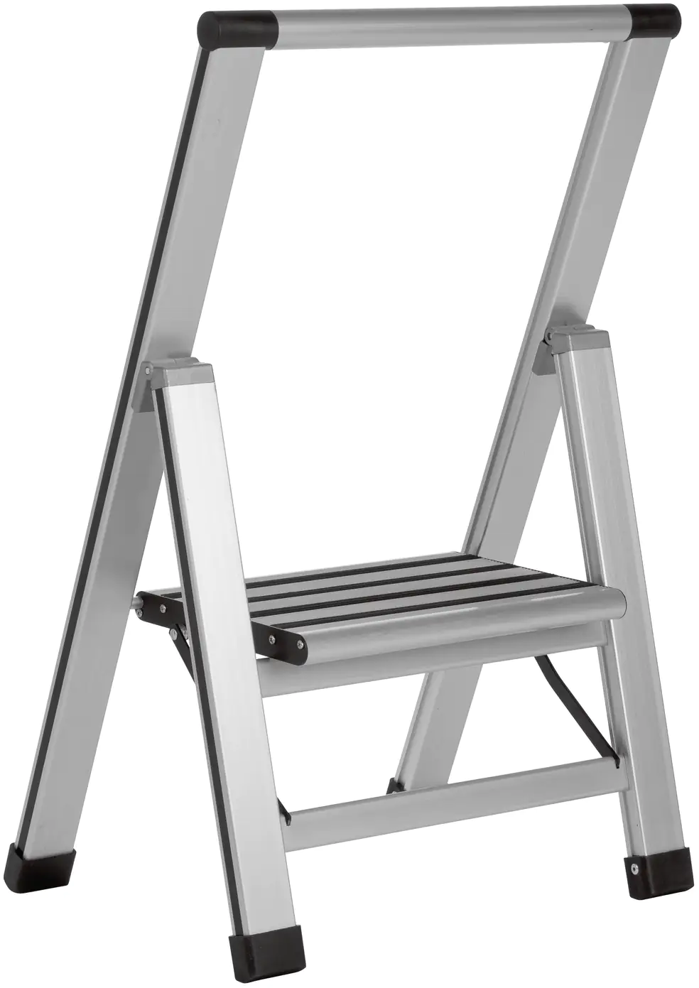 Wenko Aluminium-Design Klapptrittleiter 2,05 m