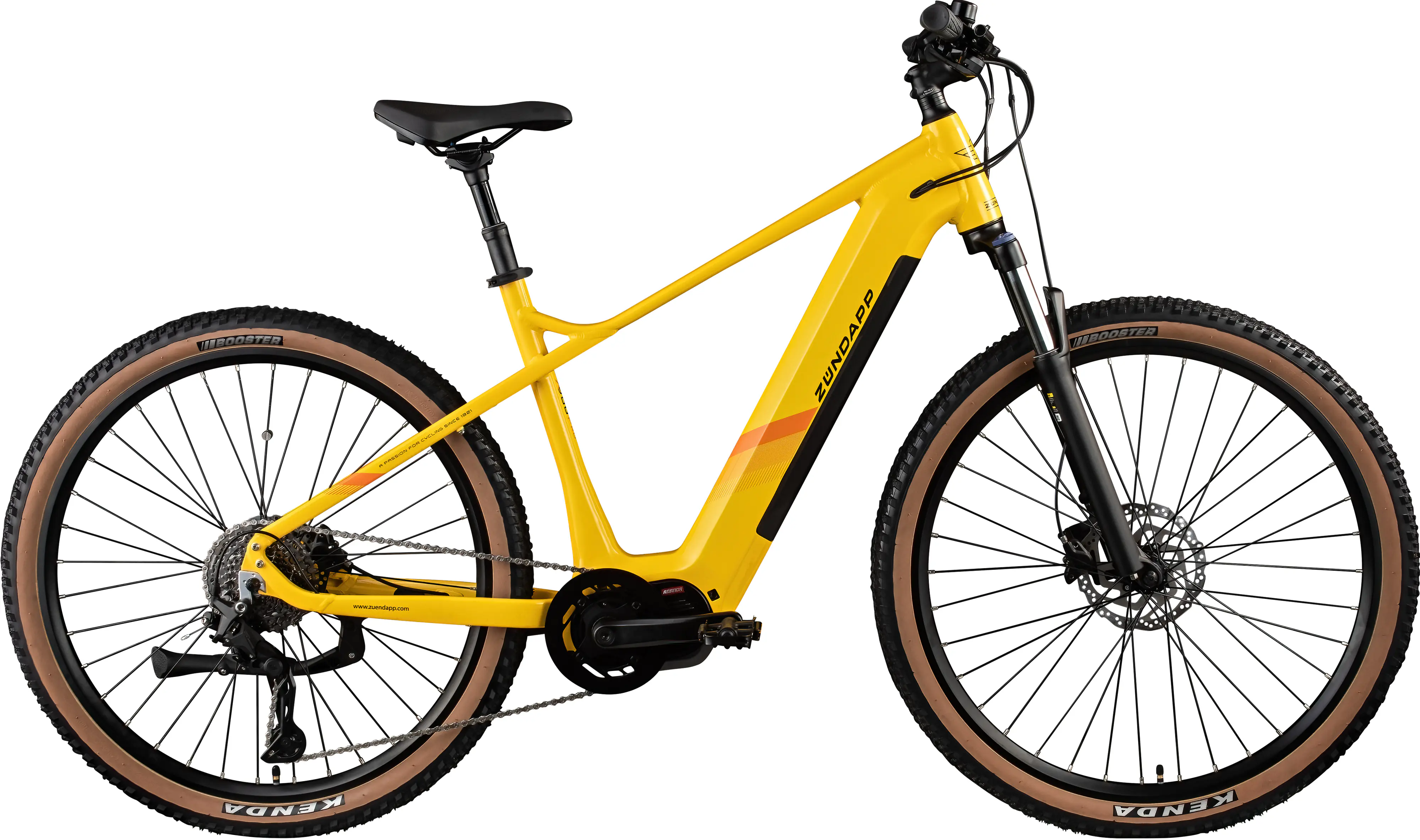 Zündapp E-Bike MTB X900 Pro 29 Zoll 10-Gang 733 Wh gelb