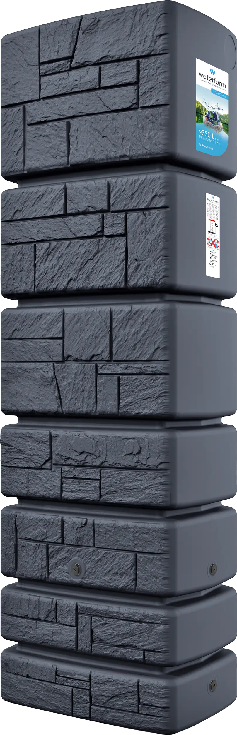 5905197372495 Regentank Tower Stone anthrazit, 350 L