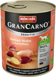 4017721824194 Animonda GranCarno Adult Sensitiv Reines Huhn + Kartoffeln 800 g