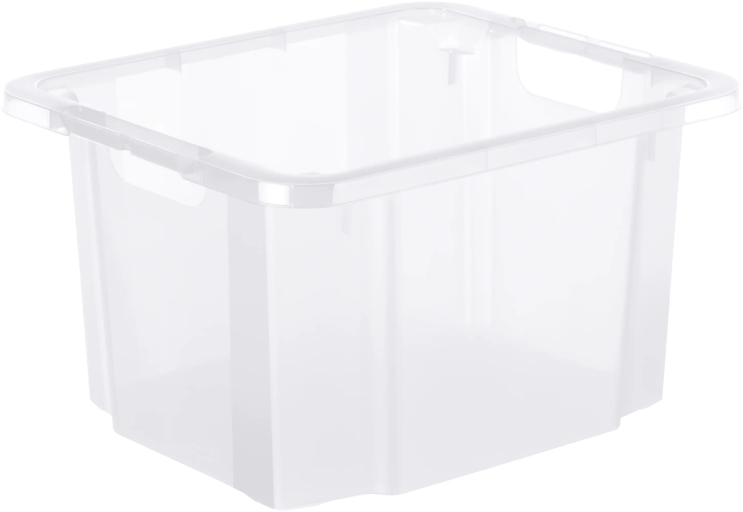 Rotho Drehstapelbox Reverso 26 L transparent