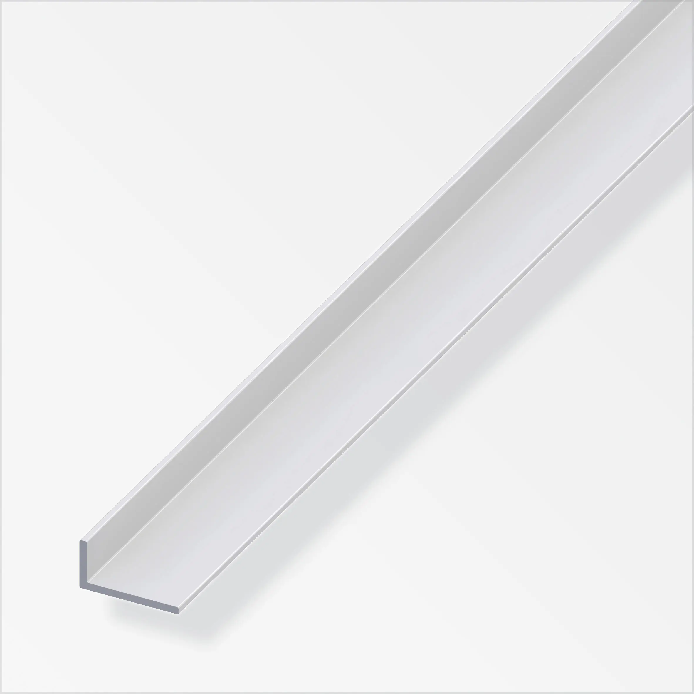 alfer Kantenschutzprofil Aluminium 2 m x 50 × 30 mm silber 