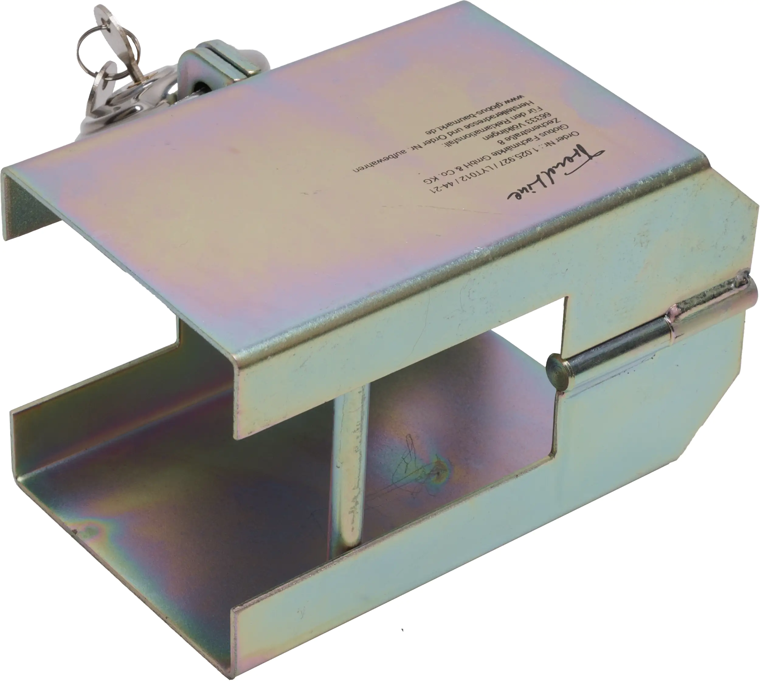 TrendLine Anhänger-Kastensicherung mit Diskusschloss