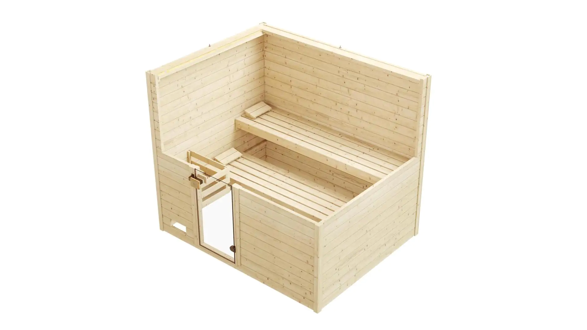 Weka Massivholz-Sauna Valida Gr. 4 Sparset 9,0 kw