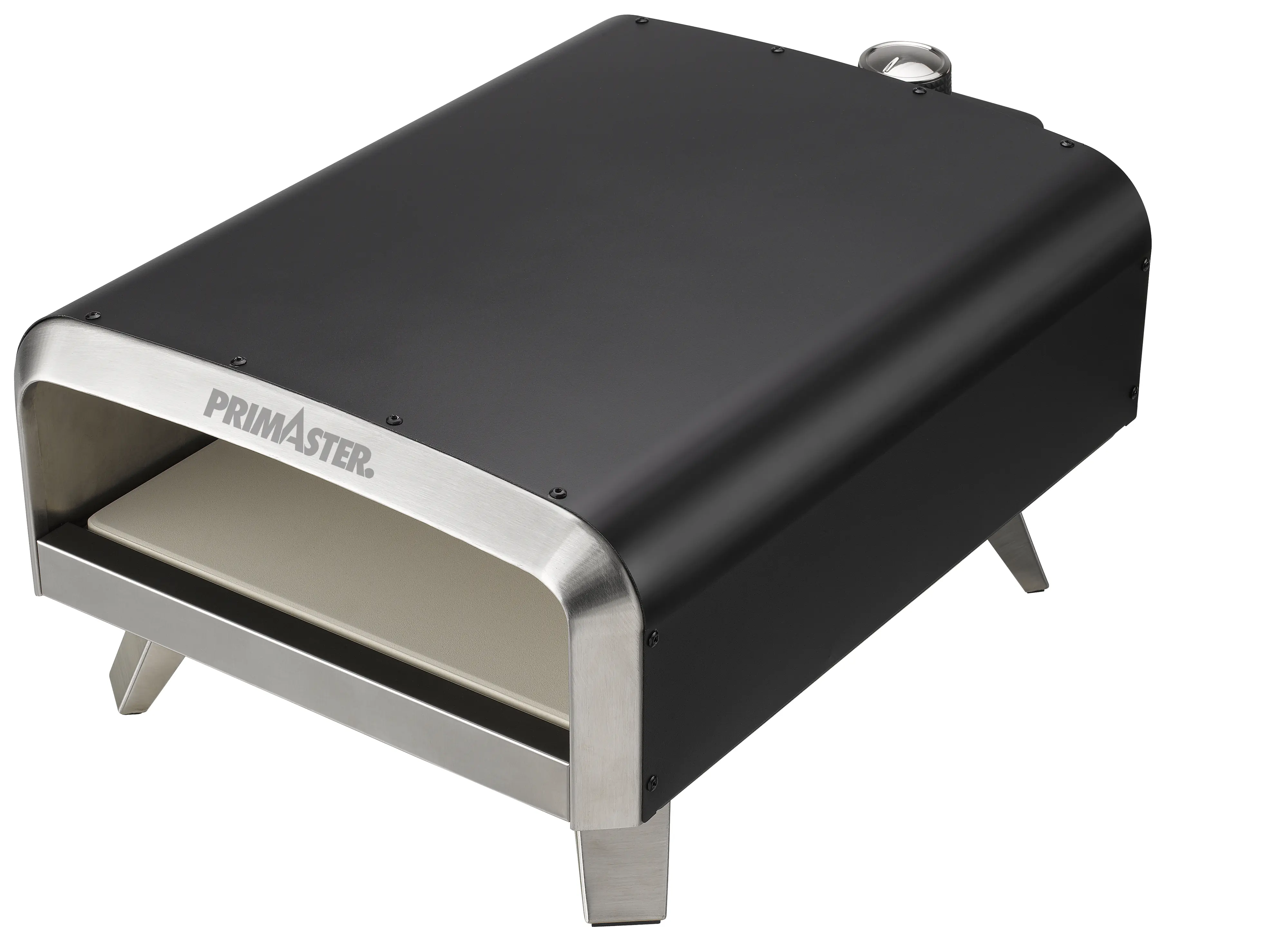 Primaster Gas-Pizzaofen Arcus 1 Brenner mit Pizzastein 62 x 39 cm