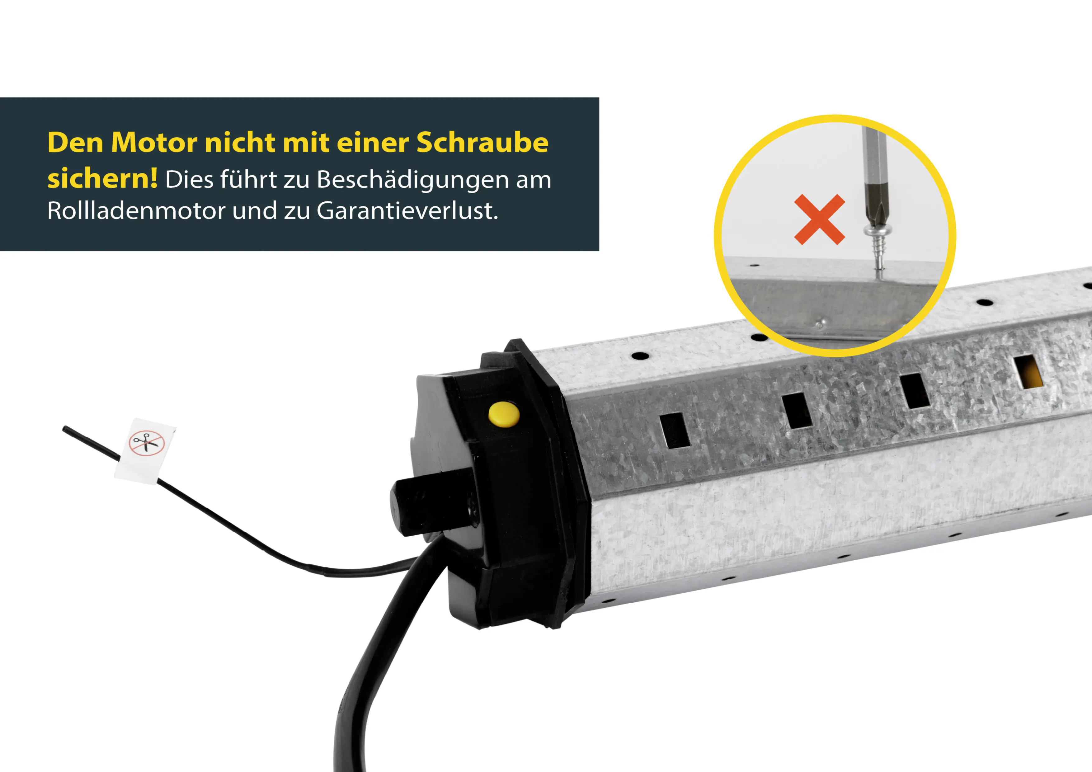 Schellenberg Rolladenwelle Maxi, 6 x 100 cm Achtkantige Stahlrohrwelle